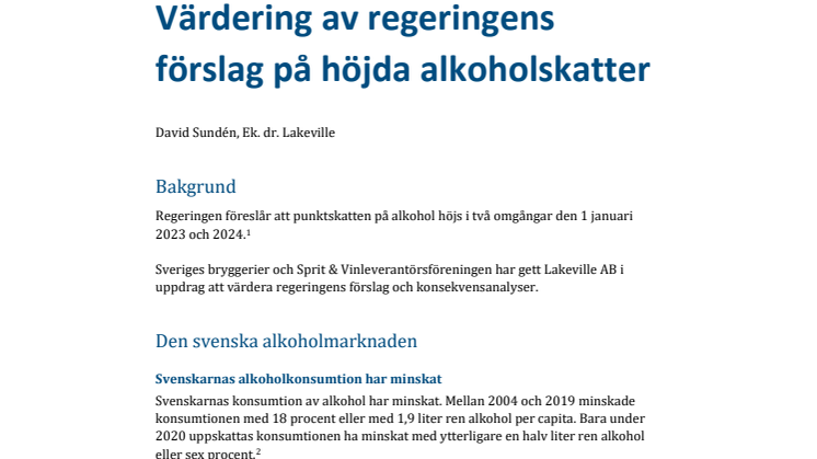 Lakeville (2022) Värdering av regeringens förslag på höjda alkoholskatter.pdf