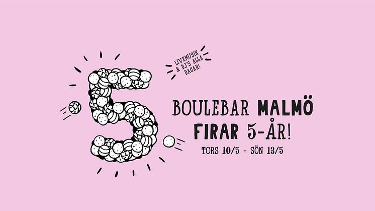 Boulebar Drottningtorget fyller 5 år
