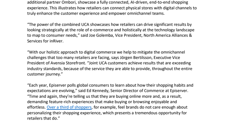 Unified Commerce Alliance Makes Its Mark in Retail Sector 