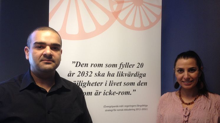Elvis och Viveka bygger broar för romska barn och unga i Helsingborg