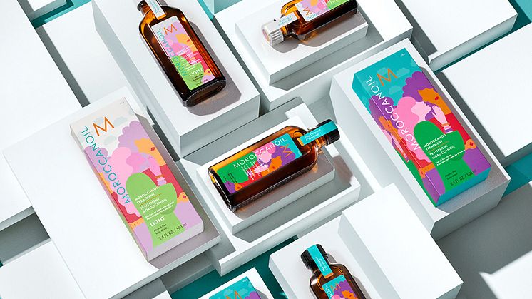 Den banbrytande produkten Moroccanoil Treatment släpps i en specialdesignad flaska