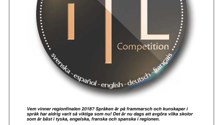 Olympiaskolan värdar för Språkolympiadens regionfinal