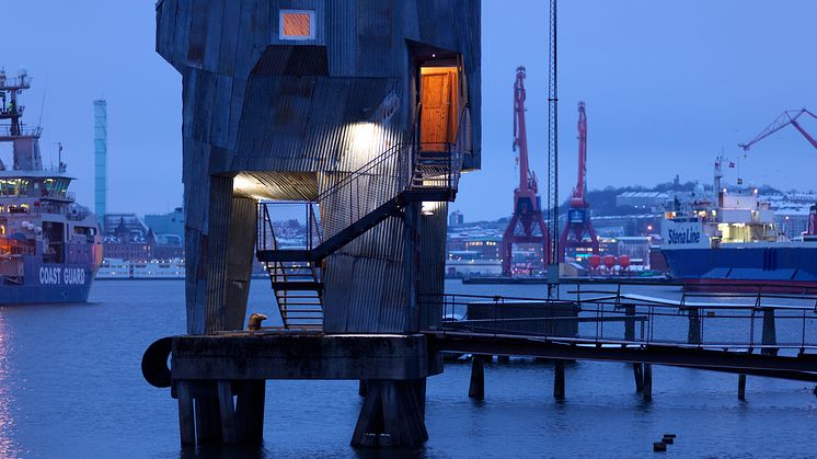 Spektakulär bastu ska ta göteborgarna närmare vattnet