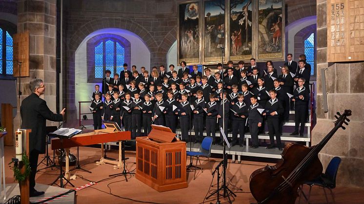 Thomanerchor beim Musikfest Erzgebirge (Foto: Mathias Marx)