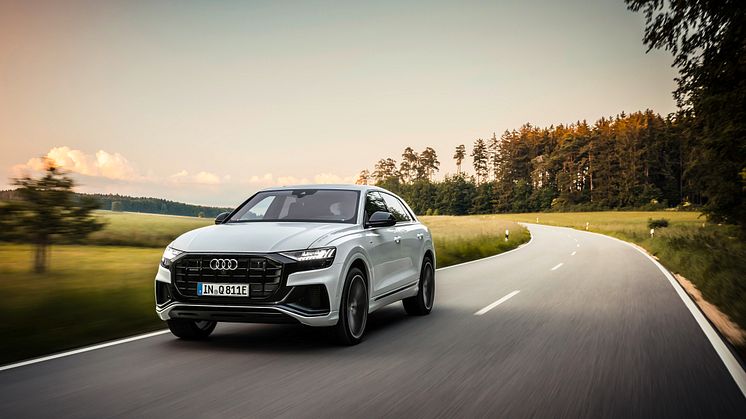 Audi Q8 60 TFSI e quattro (Gletsjerhvid)