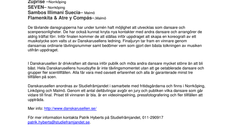 Riksfinal i Danskarusellen