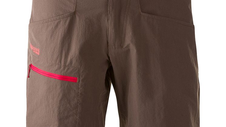 Utne Lady Shorts - Clay/Hot Red