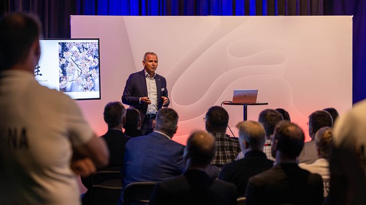 En av 18 faglige sesjoner, denne handlet om bærekraft