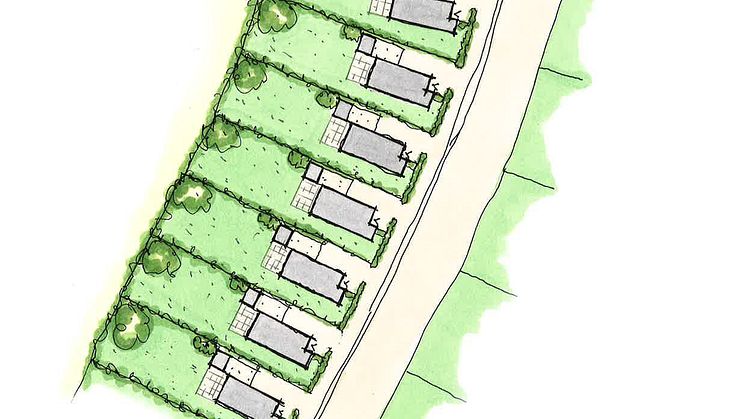 Östra Bärstad Etapp 2 - situationsplan