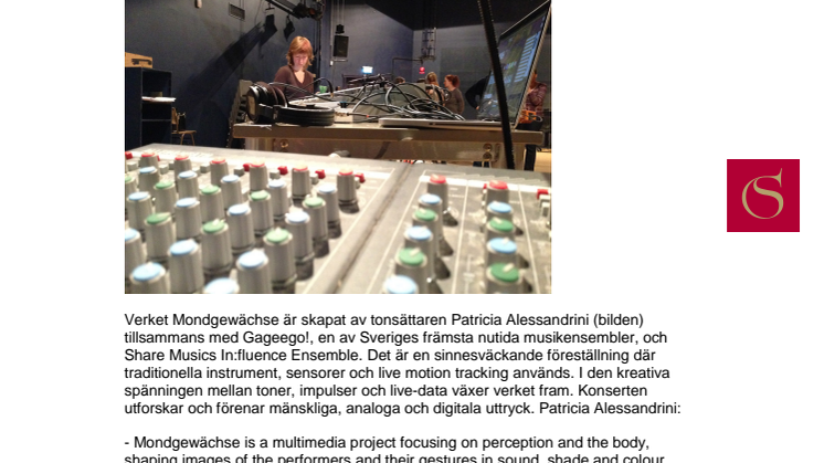 Mondgewächse – framtidens teknologi utvecklar nutida kammarmusik