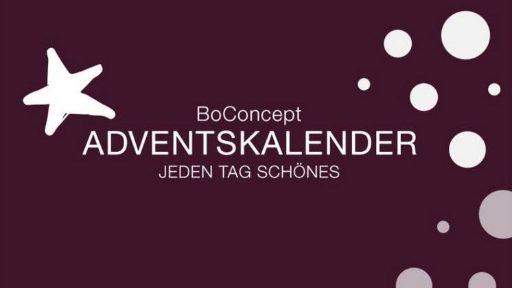 BoConcept Experience: Adventskalender 2016 - jeden Tag Schönes