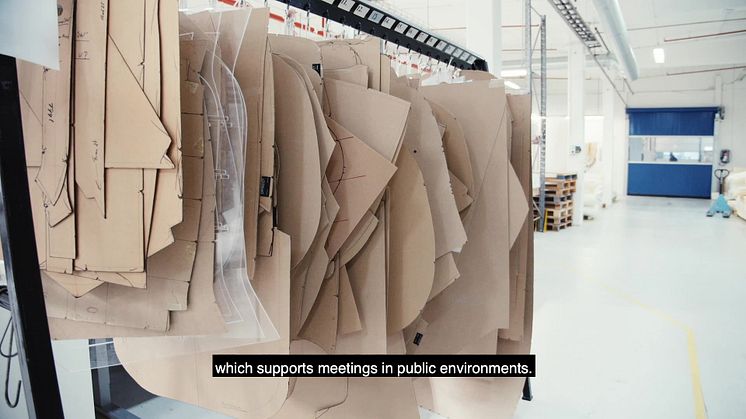 Staffan Holm, designer of Offecct's stand for Stockholm Furniture & Light Fair 2020