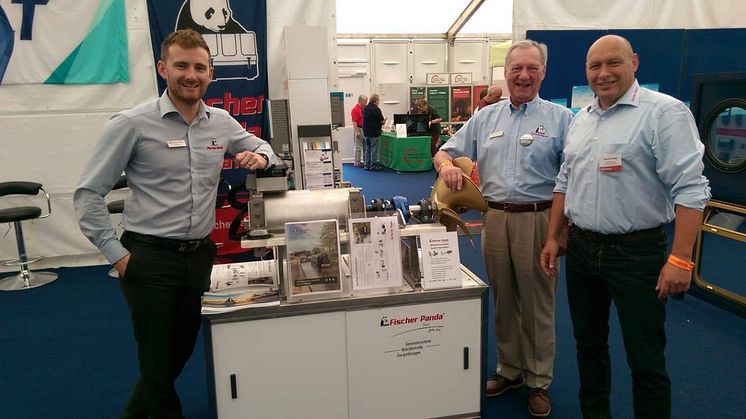 Web image - Fischer Panda UK - the Fischer Panda Stand at Crick Boat Show