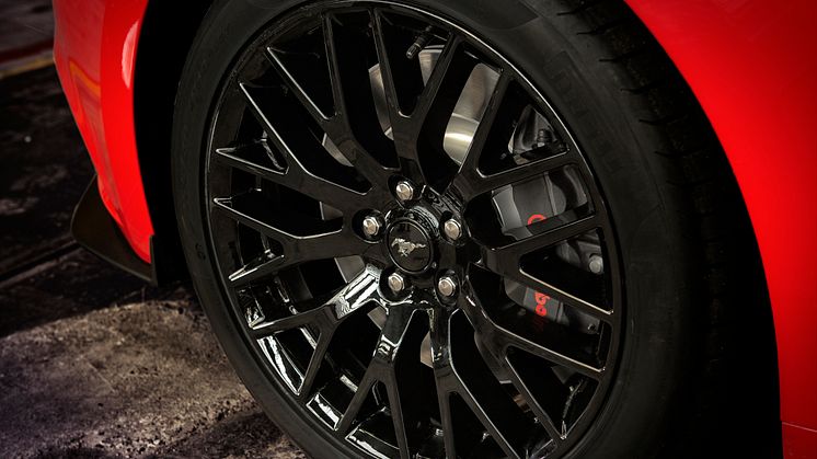 Nye Ford Mustang med sportslige felger