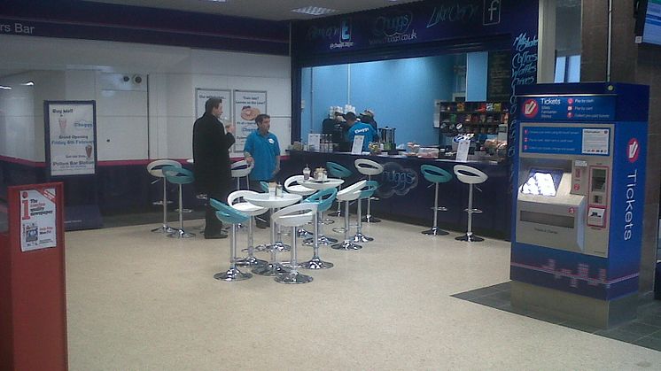 Chuggs coffee shop before the refurbishment