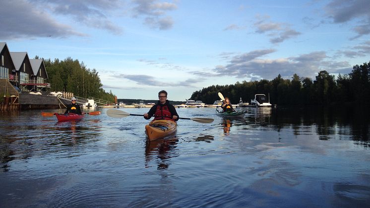 Paddling i Umeåregionen
