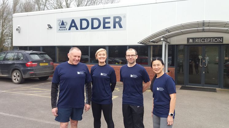 Team Adder in training for the Cambridge Half Marathon