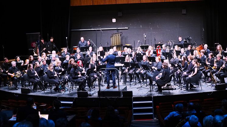 ECWO 2023 Musikkforeningen Nidarholm på scenen