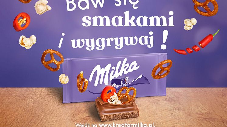 Milka stworzyła Kreator Smaków – baw się  i wygrywaj!