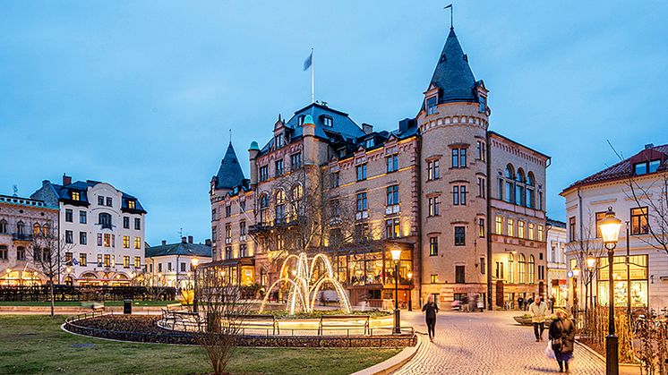 Bantorget med Grand Hotel i bakgrunden. Foto: Kasper Dudzik