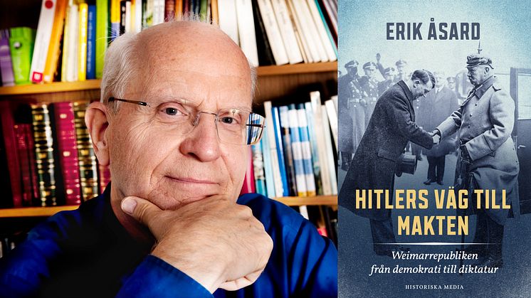 Från Weimar till Trump – ny bok av Erik Åsard om att montera ned en demokrati