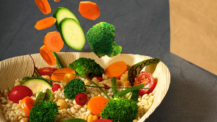 Einfach kreativ kombinieren, erhitzen, fertig. Mit Mix n’Go werden Take-Away und Delivery zum Erfolg. Neben pflanzlichen Komponenten in TK-Qualität bietet Bonduelle Inspirationen, individuelle Beratung sowie Ideen und Tipps.