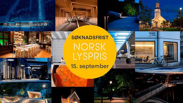 Norsk Lyspris 2019 er åpnet for søknader