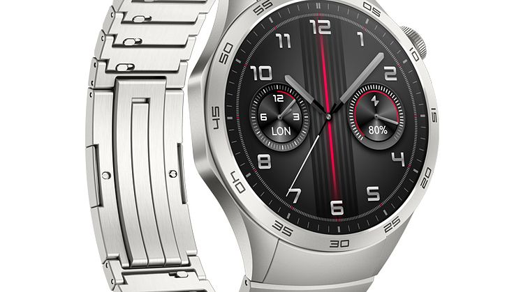 Huawei Watch GT4_Grey_Front side right_JPG_20230727