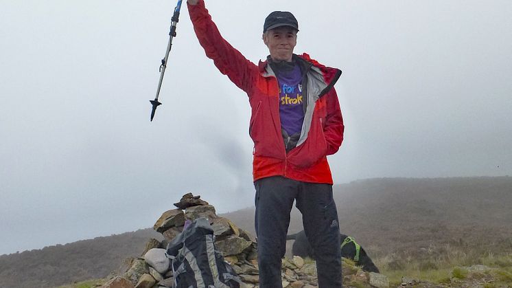 ​Local stroke survivor marks recovery with gruelling Peaks challenge