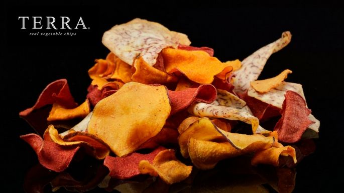 Nyhet! 100 % naturlige og fiberrike Grønnsakschips
