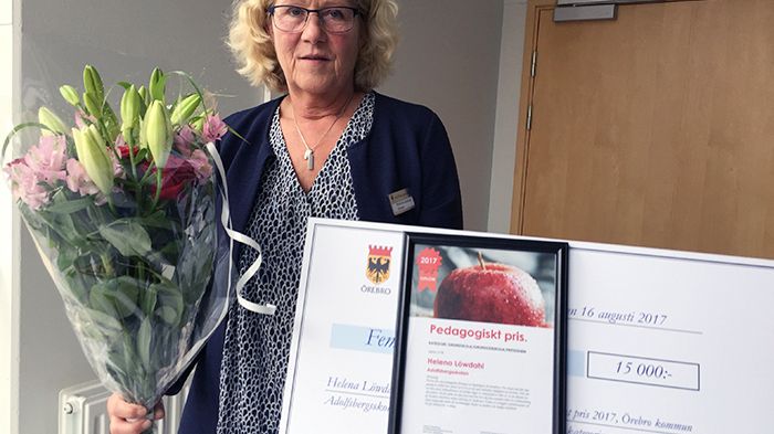  Helena Löwdahl, fritidspedagog på Adolfsbergsskolan
