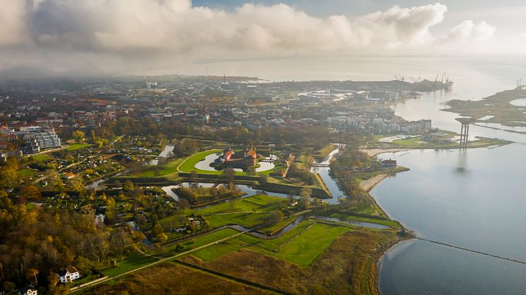 Landskrona Citadellet & nya vattentornet