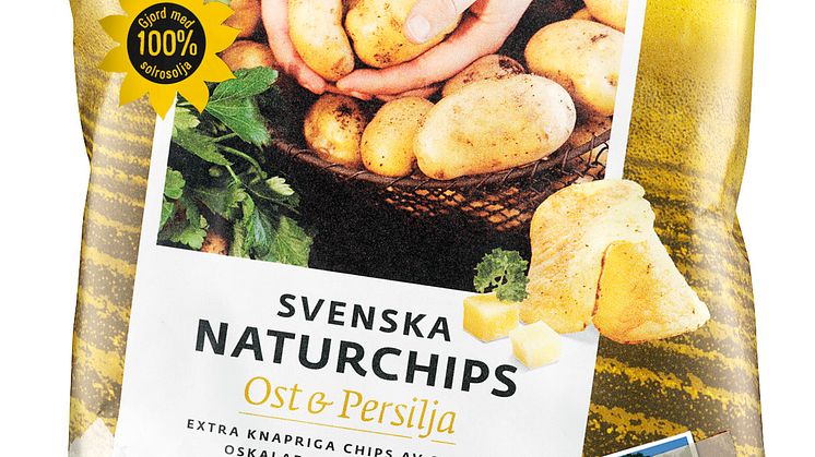 Svenska Naturchips, Ost & Persilja