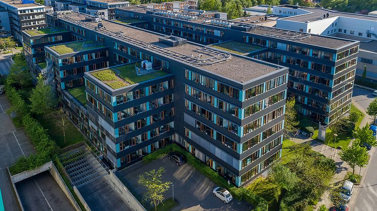 Bürogebäude in Hamburg, vermietet an die MacGregor Germany GmbH & Co. KG, einem weltweit führenden maritimen Anbieter von Fracht- und Ladungsumschlagequipment (Quelle: TLG Immobilien AG/Aroundtown SA, Urheber: Reinhardt & Sommer)