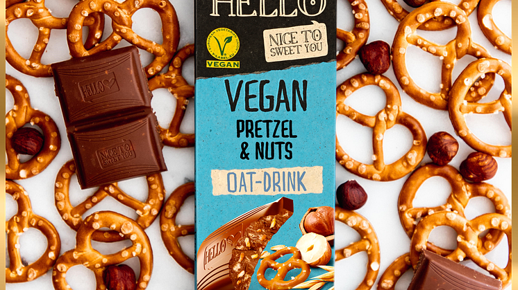 NYHET! Lindt HELLO Vegan Pretzel & Nuts