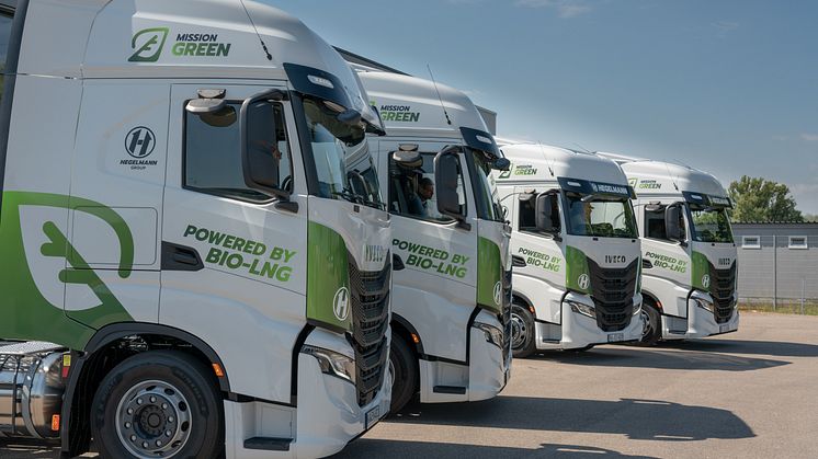 IVECO to supply Hegelmann Group with a further 150 IVECO S-WAY LNG and 10 IVECO S-WAY CNG tractor units