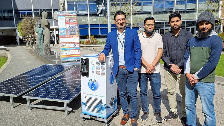 Solar2Water - a sustainable solution to clean drinking water