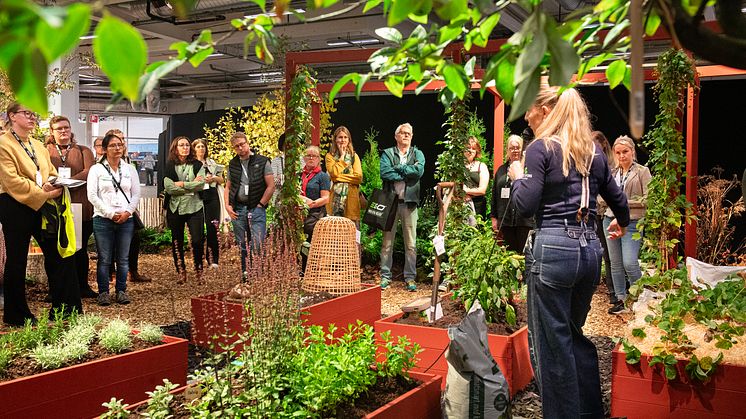 Årets stora satstning "Den Klimatsmarta Trädgården" som gjordes i samarbete med Hasselfors Garden blev en succé!