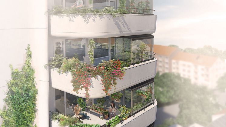 Greenhouse Augustenborg, balkongbild