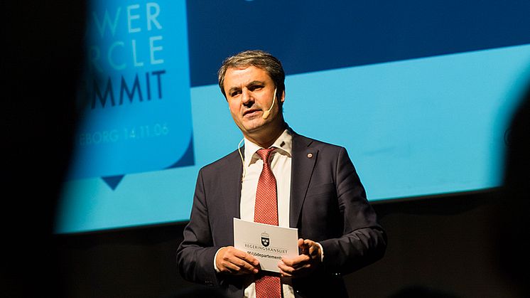 Energiminister Baylan åter till Power Circle Summit på Svenska Mässan i Göteborg