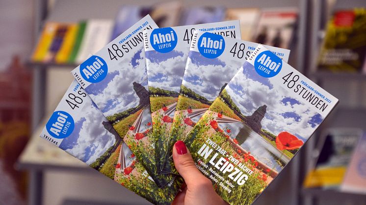 Die Publikation "48 Stunden in Leipzig" ist u.a. in der Tourist-Information Leipzig erhältlich - Foto: Andreas Schmidt