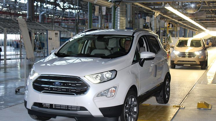 Produktionsstart på ny Ford EcoSport