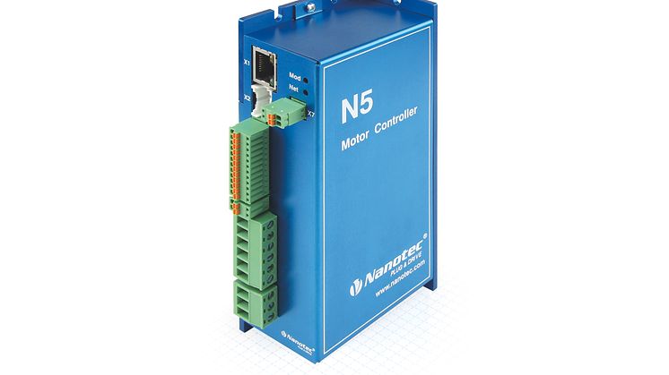 Nanotec N5 a Motor Controller for EtherNet/IP and Modbus/TCP