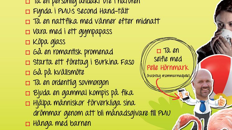 PMU vill få konferensbesökare att mingla bättre