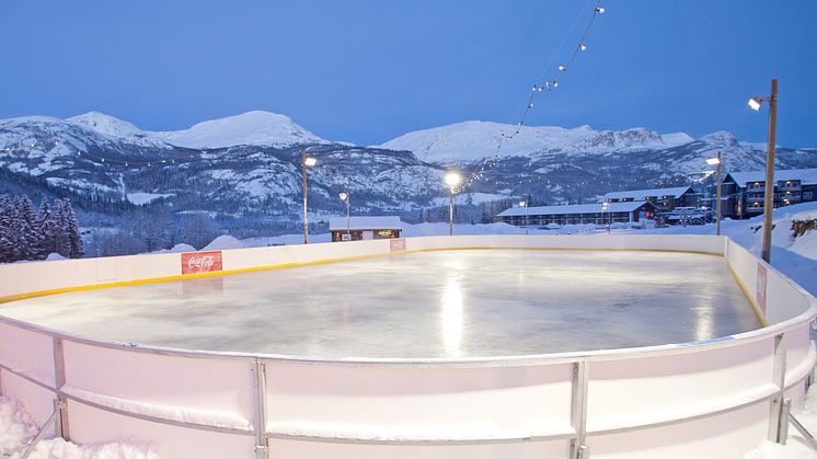 Ny skøytebane i Hemsedal Skisenter