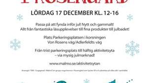 Parkeringsplats förvandlas till mysig julmarknad i Rosengård den 17 december