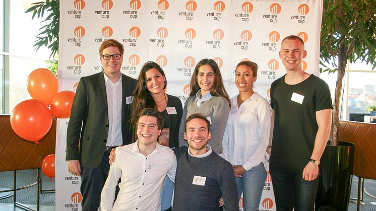 Venture Cups studentambassadörer i Göteborg.