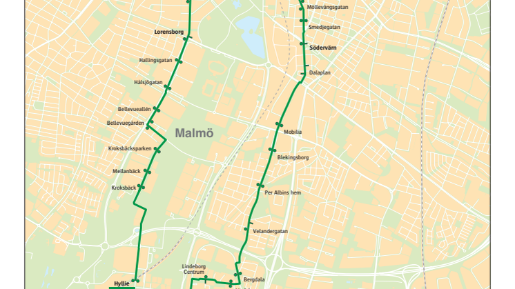 Linje 7 från 27 oktober 2013