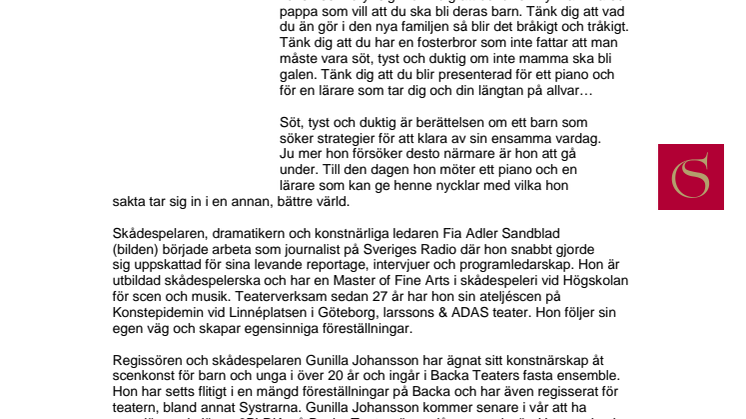 Söt, tyst & duktig