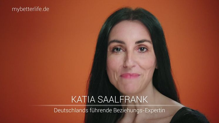 TV-Spot mit Katia Saalfrank, Expertin für Beziehungen